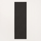 黒い自然なコルクの吠え声の一見木穀物 ヨガマット (裏面)