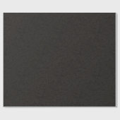 黒い自然なコルクの吠え声の一見木穀物 ラッピングペーパー (フラット)