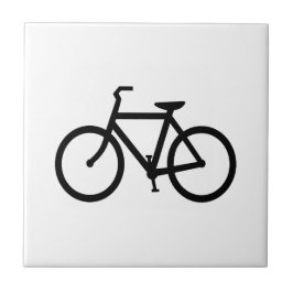 黒い自転車ルート タイル