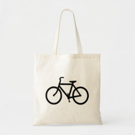 黒い自転車ルート トートバッグ