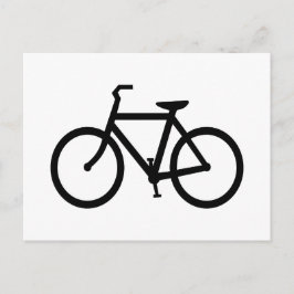 黒い自転車ルート ポストカード