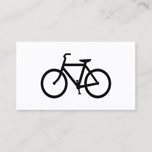 黒い自転車ルート 名刺 (正面)