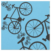 黒い自転車 ファブリック (クローズアップ)