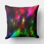 黒い色で影付きの粗さで着色 クッション (裏面)