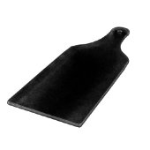 黒い色のプレーンピッチ黒い背景宇宙 カッティングボード (角)