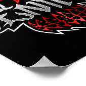 黒い色のペンタマスク_1 ポスター (角)