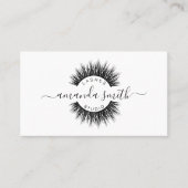 黒い色のラッシュズアーティスト 名刺 (正面)