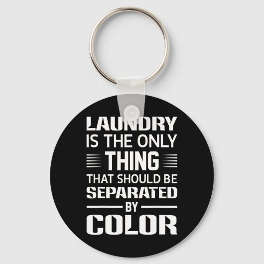 黒い色の歴史で区切られた唯一のもの キーホルダー (正面)