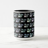 黒い芝生のボウルが三つとジャック マグカップ (中央)