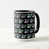 黒い芝生のボウルが三つとジャック マグカップ (正面右)