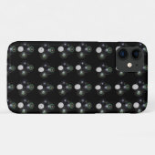 黒い芝鉢とジャックス柄 Case-Mate iPhoneケース (裏面(横))