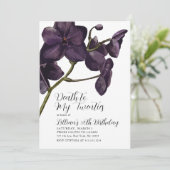 黒い花の死と青春の終わり 招待状 (スタンド正面)