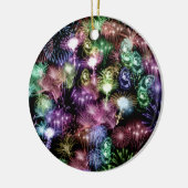 黒い花火 セラミックオーナメント (左)