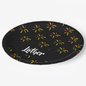 黒い花火 ペーパープレート (アングル)