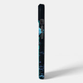 黒い花瓶のロマンティックなバラ 高級感のあるデザイン Case-Mate iPhoneケース (裏面 / 左)