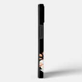 黒い花面 Case-Mate iPhoneケース (裏面 / 右)