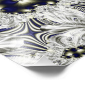 黒い花 フォトプリント            (角)