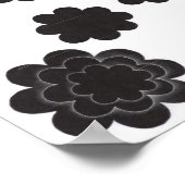 黒い花 ポスター (角)