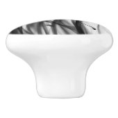 黒い芸術家によるC.L.ブラウン火IIIの陶磁器のノブ セラミックノブ (側面)