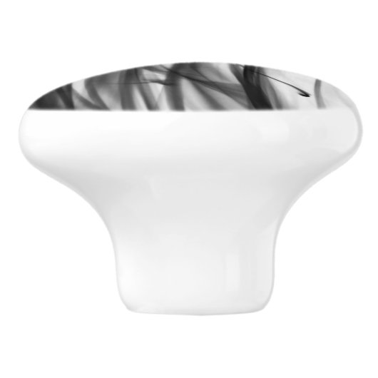 黒い芸術家によるC.L.ブラウン火IIIの陶磁器のノブ セラミックノブ (側面)