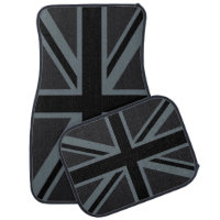黒い英国国旗のイギリスの旗のデザイン