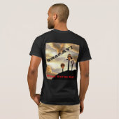 黒い虹の交換 Tシャツ (裏面フル)