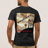 黒い虹の交換 Tシャツ (裏面)