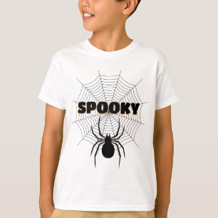 黒い蜘蛛の巣 ハロウィン 怖い Tシャツ