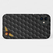 黒い蜜蜂の巣 Case-Mate iPhoneケース (裏面(横))