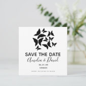 黒い蝶が散らばって日付を保存 (スタンド正面)