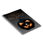 黒い表紙のノートブック ノートブック (右側)