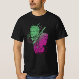 黒い袖のディーン・ウィンチェスターTシャツ Tシャツ