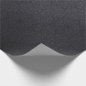 黒い装飾曼荼羅 ラッピングペーパー (角)