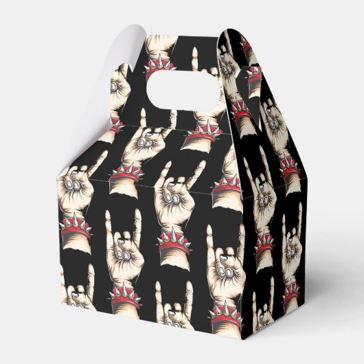 黒い角を上げる フェイバーボックス (裏面サイド)