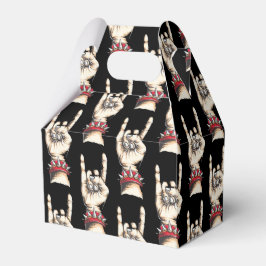 黒い角を上げる フェイバーボックス