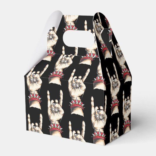 黒い角を上げる フェイバーボックス (正面サイド)