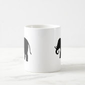黒い象 コーヒーマグカップ (中央)