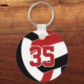 黒い赤いバ買独身のレーベルまたはバルク注文 キーホルダー (正面)