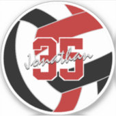 黒い赤いバ買独身のレーベルまたはバルク注文 シール (正面)