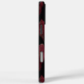 黒い赤い金ゴールド Case-Mate iPhoneケース (裏面 / 右)