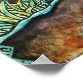 黒い足のフェレットのポスター ポスター (角)