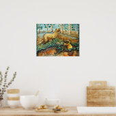 黒い足のフェレットのポスター ポスター (キッチン)