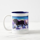 黒い足の諸州 ツートーンマグカップ (左)