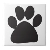 黒い足跡 タイル (正面)