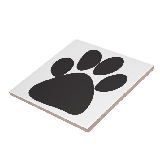 黒い足跡 タイル (側面)