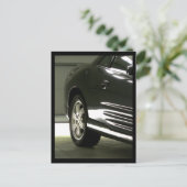 黒い車 ポストカード (スタンド正面)