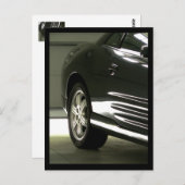 黒い車 ポストカード (正面/裏面)