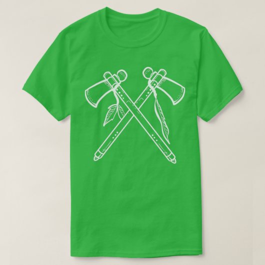 黒い軸の部族のギフトクラシックTシャツ Tシャツ (デザイン正面)