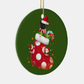 黒い軽い愛撫 セラミックオーナメント (右)