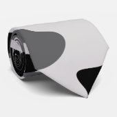 黒い迷彩柄-タイ ネクタイ (ロール)